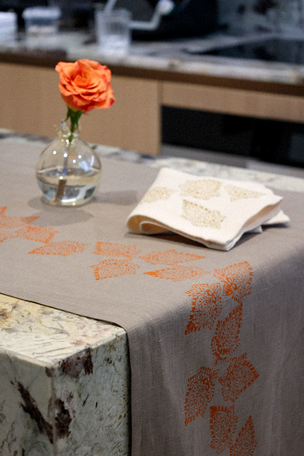 French-designed Table Runner: Bringing Elegance and Ethics to Your Home