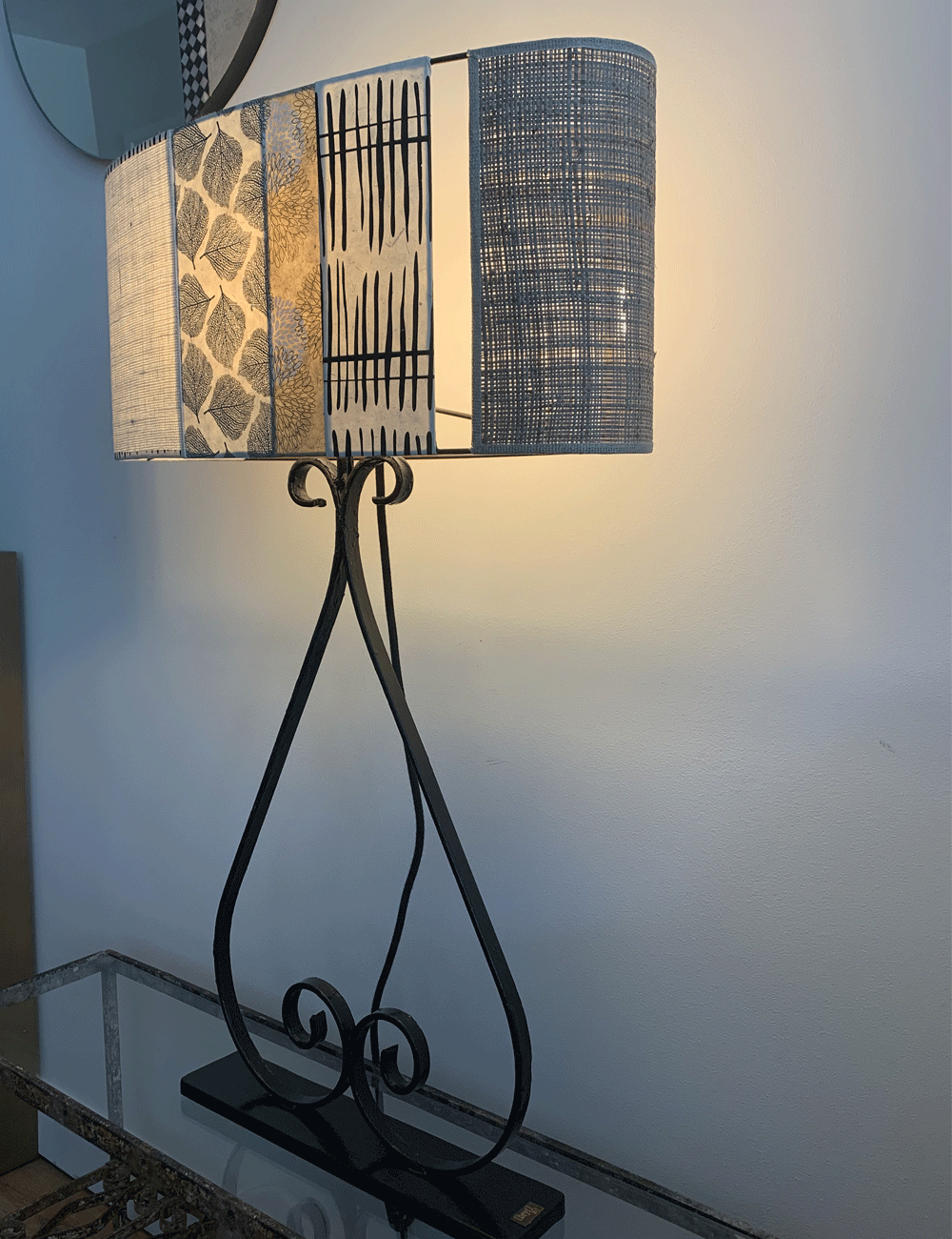 The Lady in Black: Unique Feminine Lamp