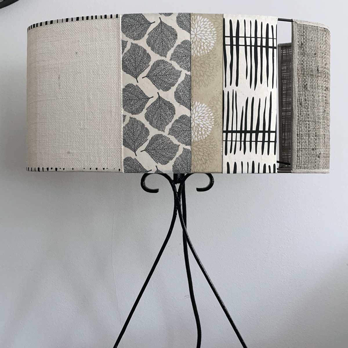 The Lady in Black: Unique Feminine Lamp