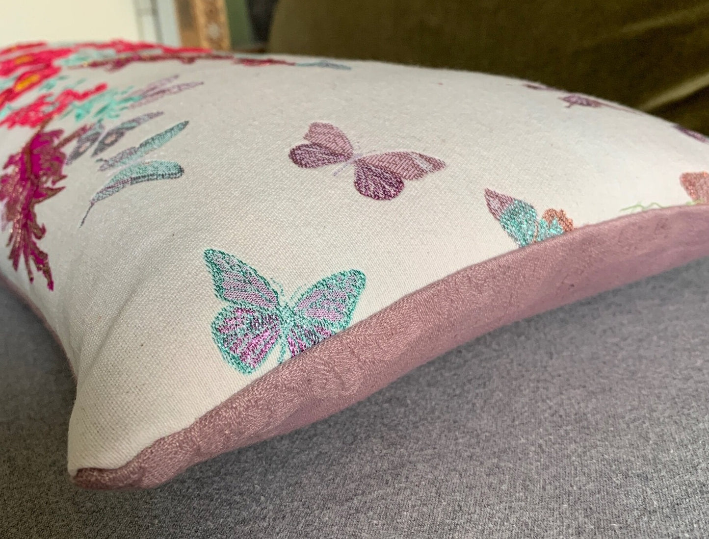 Unique elegant  bolster cover Spring