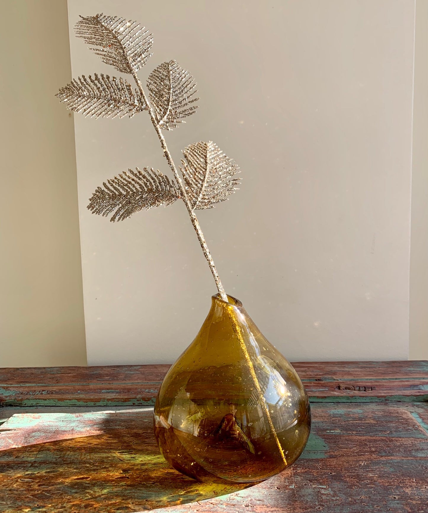 Hand Blown Vase Pomegranate