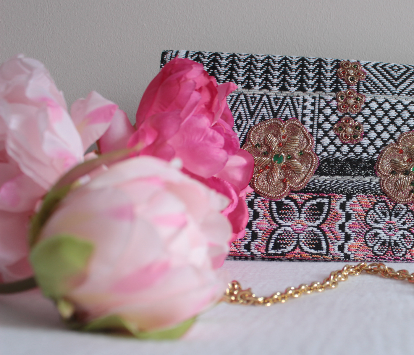 Spring Blossom Handmade Clutch: Unique, Ethical, and Elegant