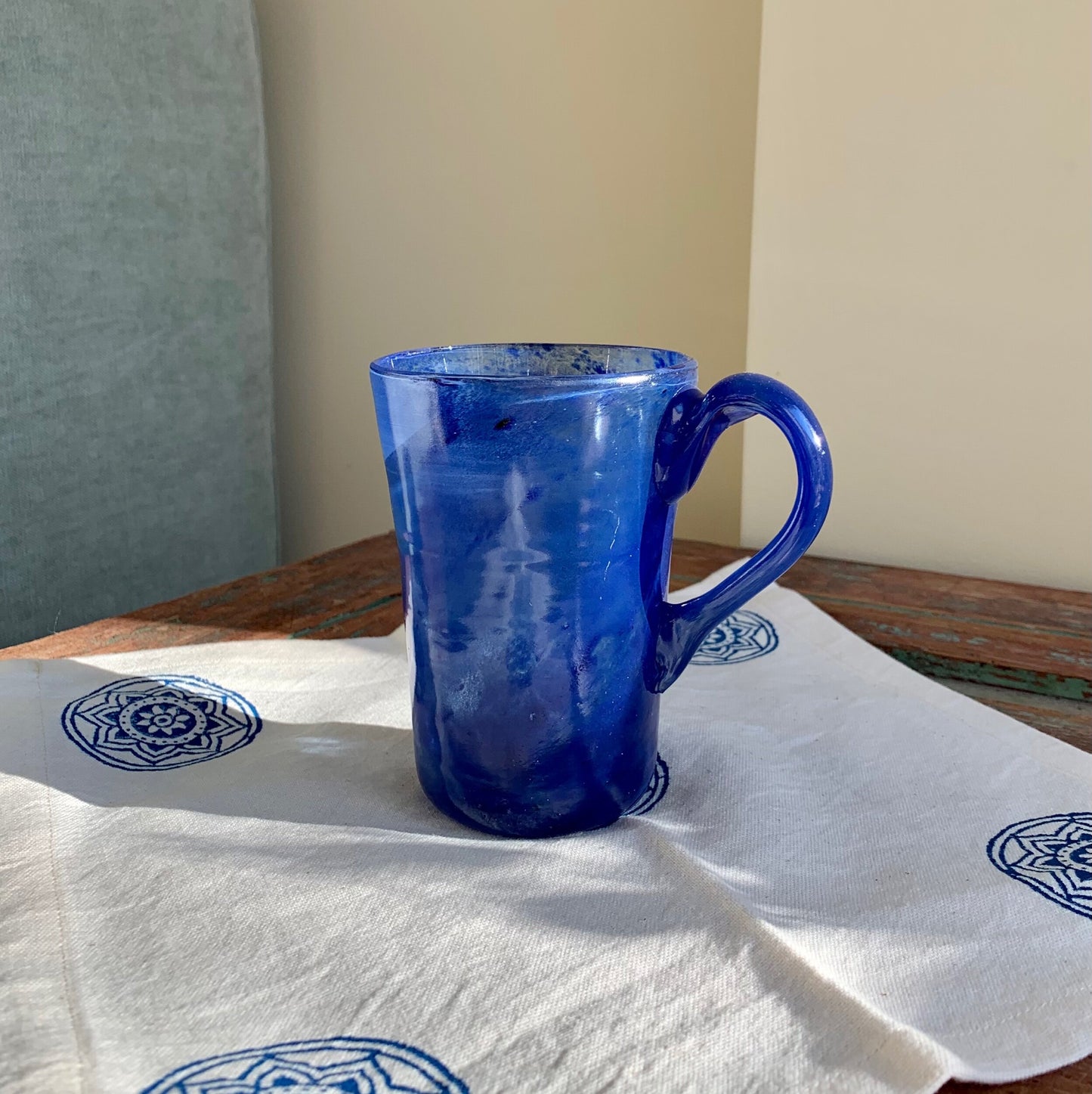 Hand Blown Coffee Mug