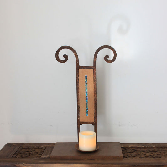 Baab candleholder Mother of Pearl.