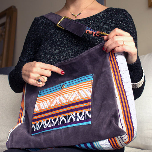 unique slouchy hobo bag