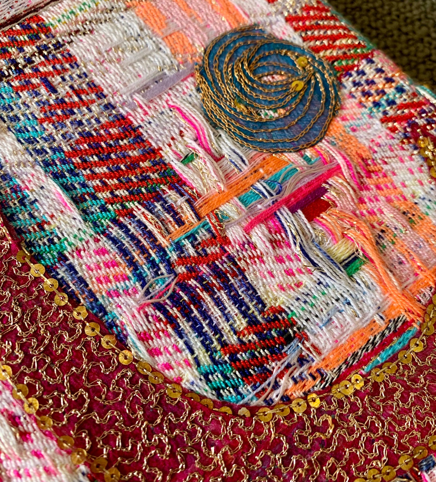 Funky clutch bag festival