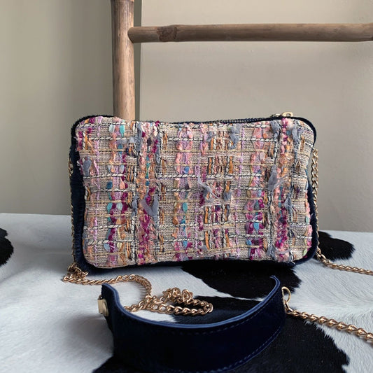 Sac unique en peau de vache, Classique Pourpre