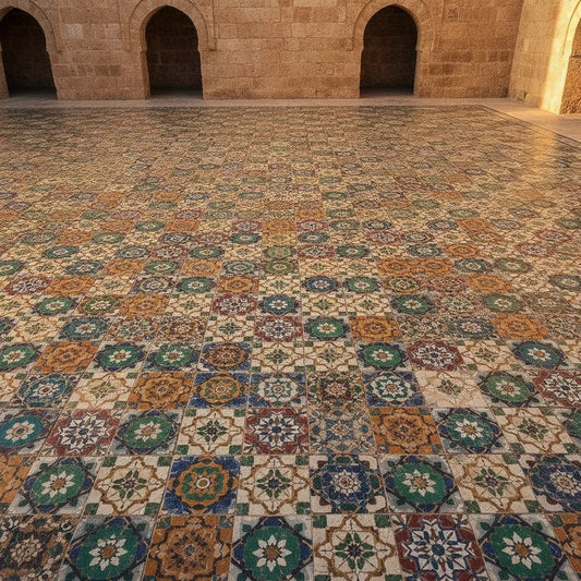 Mosaïque hydraulique Liban | sols et patrimoine