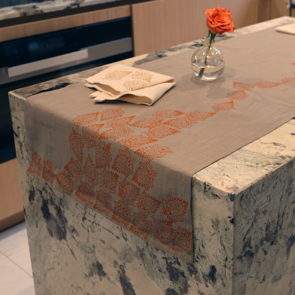 French-designed Table Runner: Bringing Elegance and Ethics to Your Home