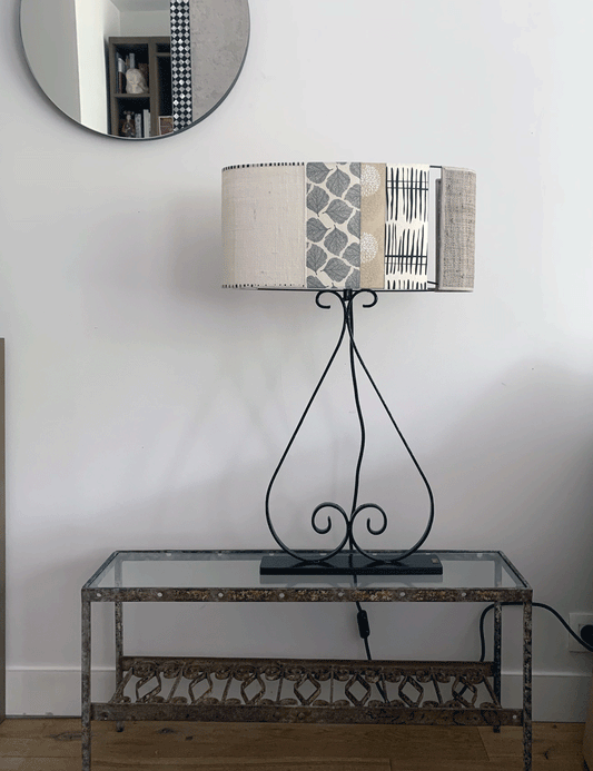 The Lady in Black: Unique Feminine Lamp