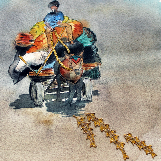 Original Watercolor War and Consequences A Path Of Light