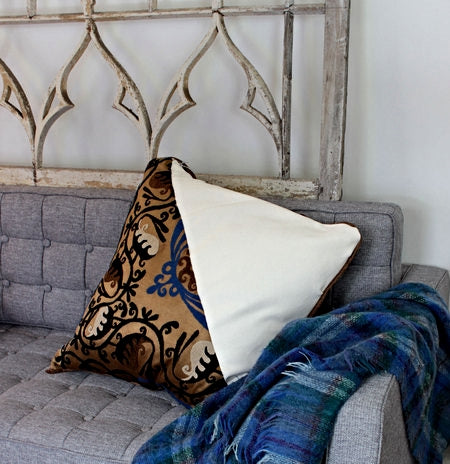 handmade vintage pillow