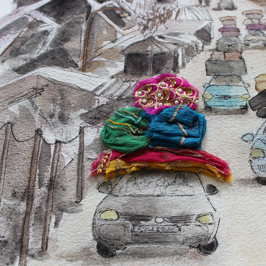 Original Watercolor War and Consequences Exodus