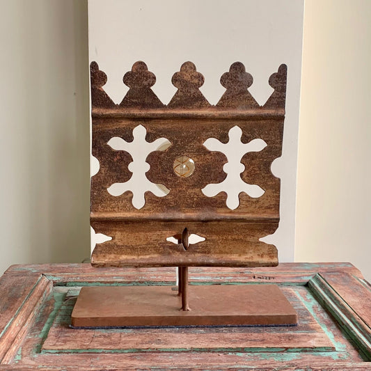 antique metal table lamp