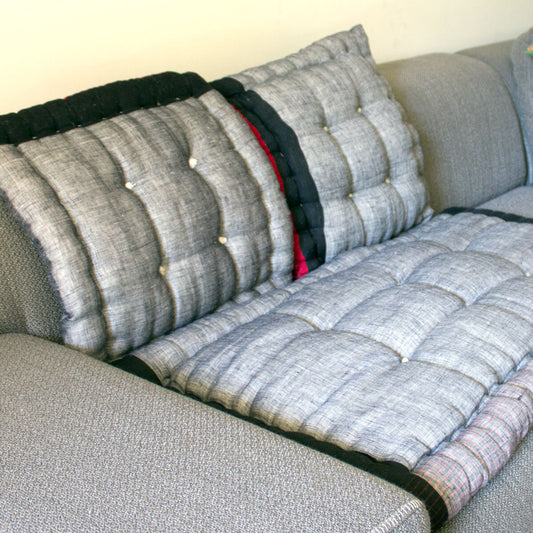 Eco friendly quilted pillow varkala