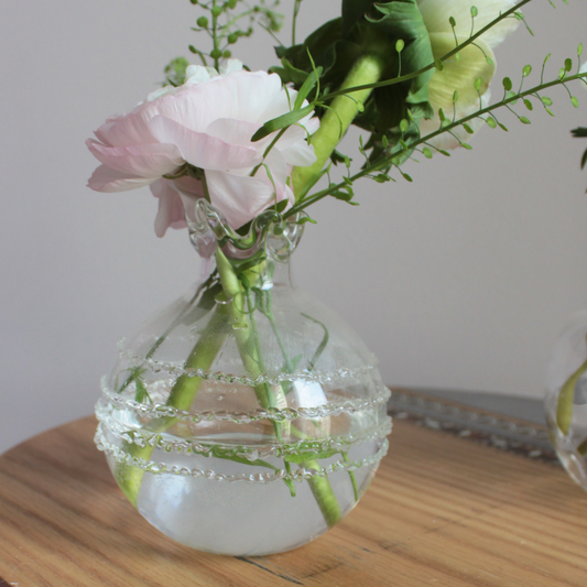 Hand-Blown Pomegranate Glasses from Lebanon