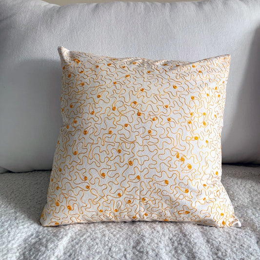 embroidered aghabani pillowcase